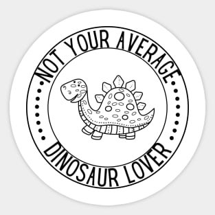 Dinosaur Lover Sticker